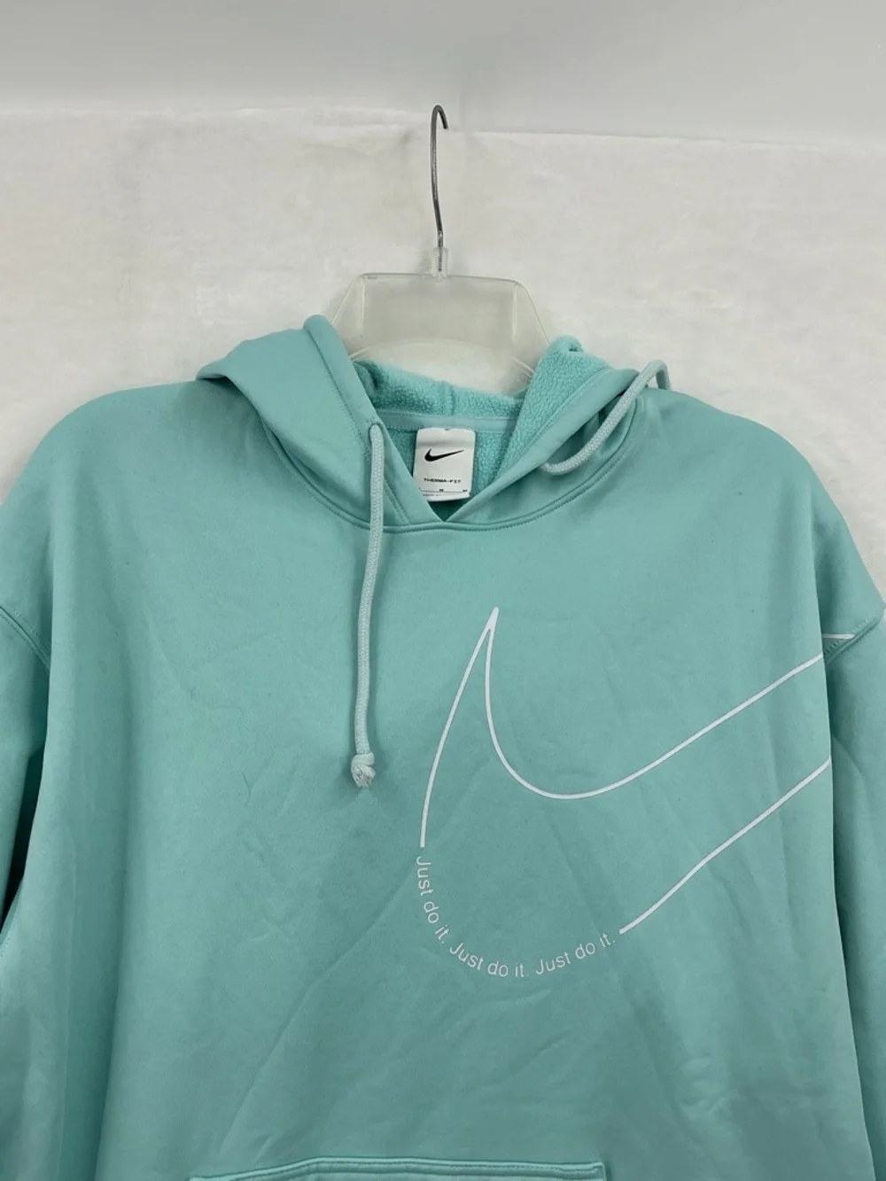 Nike Light Aqua Women's Pullover Hoodie 738